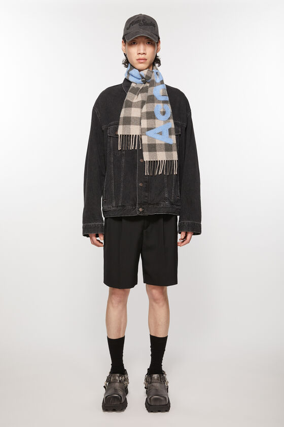 (image for) Value-Packed Check logo scarf - Narrow